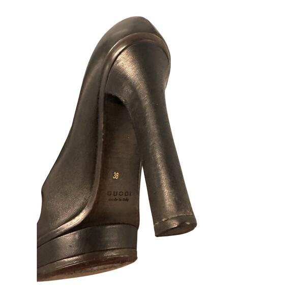 Gucci Platform heels 38 7 8 Excellent And Authentic - Picture 5 of 8